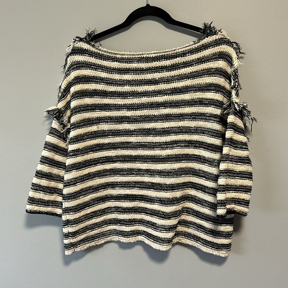 FREE PEOPLE Spells Trouble Stripe Pullover - Picture 6 of 12